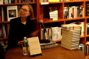 malcolm-books-21 Janet Malcolm at a Chelsea reading
